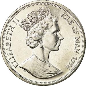 Isle of Man / One Crown 1996 - obverse photo