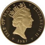 Isle of Man / Gold Ounce 1987 Angel - obverse photo