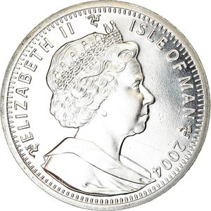 Isle of Man / One Crown 2004 Tonkinese Cat - obverse photo