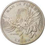 One Crown 1995 Icarus: Photo Coin, Isle of Man, One Crown 1995 Icarus / thumbnail