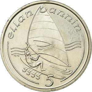 Isle of Man / Five Pence 1988 - reverse photo