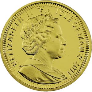 Isle of Man / Gold Half Ounce 2011 Angel - obverse photo