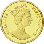 Isle of Man / Gold Twenty-fifth-Ounce 1989 Crown - obverse photo