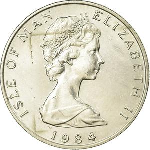 Isle of Man / Five Pence 1984 - obverse photo