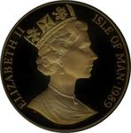 Isle of Man / Gold Twenty-five Ounces 1989 Angel - obverse photo