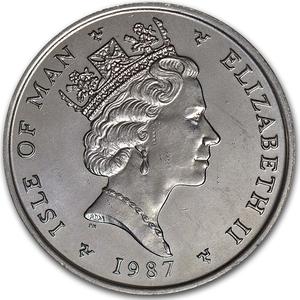 Isle of Man / Platinum Ounce 1987 Noble - obverse photo