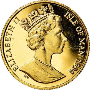 Isle of Man / Gold Twentieth-Ounce 1994 Angel - obverse photo