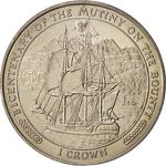 One Crown 1989 Mutiny on the Bounty: Photo Coin, Isle of Man, One Crown 1989 Mutiny on the Bounty / thumbnail