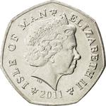 Fifty Pence 2011: Photo Coin, Isle of Man, Fifty Pence 2011 / thumbnail