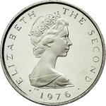 Half Penny 1976 Platinum: Photo Coin, Isle of Man, Half Penny 1976 Platinum / thumbnail