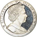 One Crown 2004 Year of the Monkey: Photo Coin, Isle of Man, One Crown 2004 Year of the Monkey / thumbnail