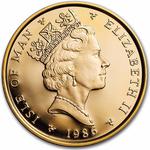 Isle of Man / Gold Ounce 1986 Angel - obverse photo