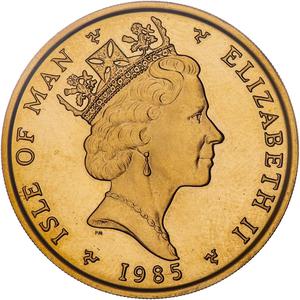 Isle of Man / Gold Ounce 1985 Angel - obverse photo