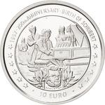 Ten Euro 1997 Schubert: Photo Coin, Isle of Man, Ten Euro 1997 Schubert / thumbnail