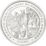 Isle of Man / Ten Euro 1996 Spain - reverse photo