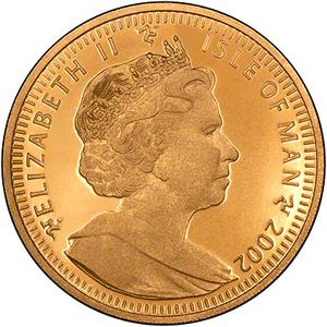 Isle of Man / Gold Ounce 2002 Angel - obverse photo