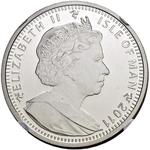 Palladium Ounce 2011 Angel: Photo 2011 Isle of Man 1 oz Proof Palladium Angel / thumbnail