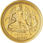 Isle of Man / Gold Ounce 2009 Angel - reverse photo