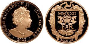 Isle of Man / Gold Half Ounce 2022 Platinum Jubilee - obverse photo