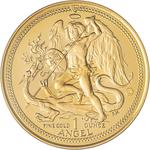 Isle of Man / Gold Ounce 2014 Angel - reverse photo