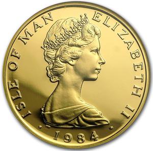 Isle of Man / Gold Ounce 1984 Angel - obverse photo