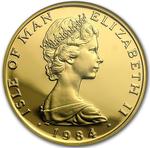 Isle of Man / Gold Ounce 1984 Angel - obverse photo