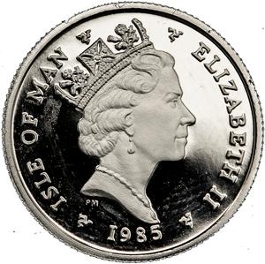 Isle of Man / Platinum Tenth-Ounce 1987 Noble - obverse photo