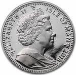 Palladium Five Ounces 2015 Angel: Photo 2015 Isle of Man 5 oz Palladium Angel Proof / thumbnail