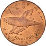 Half Penny 1981: Photo Coin, Isle of Man, Half Penny 1981 / thumbnail