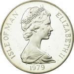 One Crown 1979 Tynwald - Ship: Photo Coin, Isle of Man, One Crown 1979 Tynwald - English Cog / thumbnail