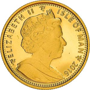 Isle of Man / Gold Tenth-Ounce 2016 Angel - obverse photo
