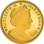 Gold Tenth-Ounce 2016 Angel: Photo Coin, Isle of Man, Elizabeth II Archangel Michael - 1/10 Oz - 2016 / thumbnail