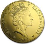 Isle of Man / Gold Fifteen Ounces 1987 Angel - obverse photo