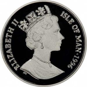 Isle of Man / Platinum Quarter Ounce 1996 Noble - obverse photo