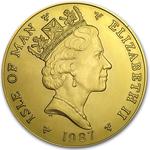 Isle of Man / Gold Ten Ounces 1987 Angel - obverse photo