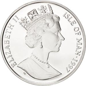 Isle of Man / Ten Euro 1997 Schubert - obverse photo
