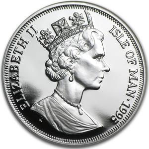 Isle of Man / Silver Ounce 1995 Angel - obverse photo