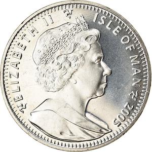 Isle of Man / One Crown 2005 George Cross - obverse photo