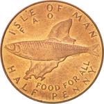 Half Penny 1977: Photo Coin, Isle of Man, Half Penny 1977 / thumbnail