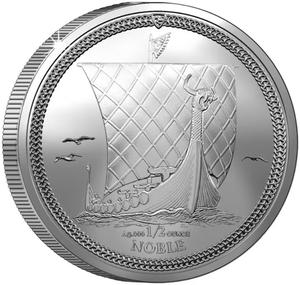 Isle of Man / Silver Half Ounce 2024 Noble - reverse photo