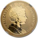 Isle of Man / Gold Ounce 2015 Angel / Incuse Proof - obverse photo