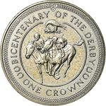 One Crown 1980 Derby: Photo Coin, Isle of Man, One Crown 1980 Derby / thumbnail