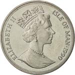 One Crown 1990: Photo Coin, Isle of Man, One Crown 1990 / thumbnail