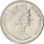 One Crown 1996 Olympics - Atlanta - Running: Photo Coin, Isle of Man, One Crown 1996 Olympics - Atlanta - Running / thumbnail