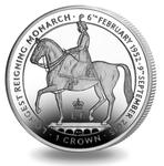 One Crown 2015 Longest Reigning Monarch: Photo Coin, Isle of Man, One Crown 2015 Longest Reigning Monarch / thumbnail