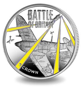 Isle of Man / One Crown 2015 Battle of Britain - reverse photo