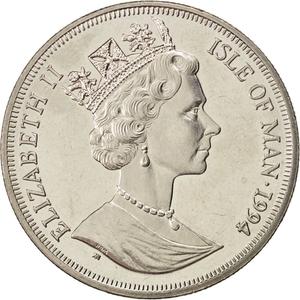 Isle of Man / One Crown 1994 ICAO - obverse photo