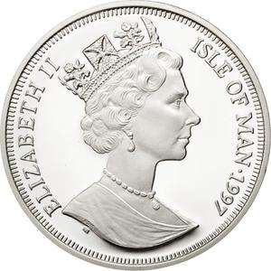 Isle of Man / Silver Ounce 1997 Crown - obverse photo