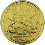 Isle of Man / Gold Half Ounce 2011 Angel - reverse photo