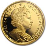 Isle of Man / Gold Ounce 2009 Angel / Proof FDC, High Relief - obverse photo